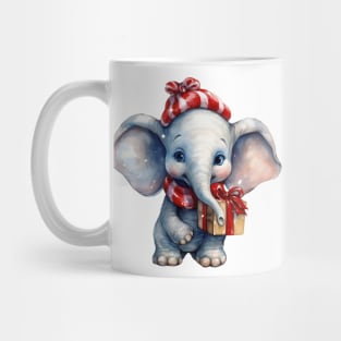 Christmas Elephant Mug